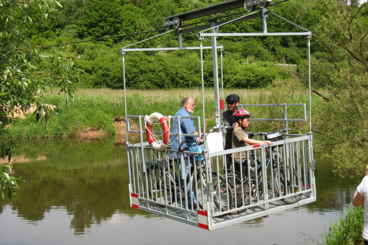 Fahrrad-Seilbahn, Beiseförth